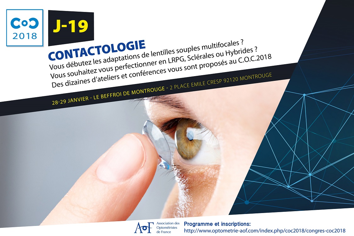C.O.C 2018 J-19 : Contactologie