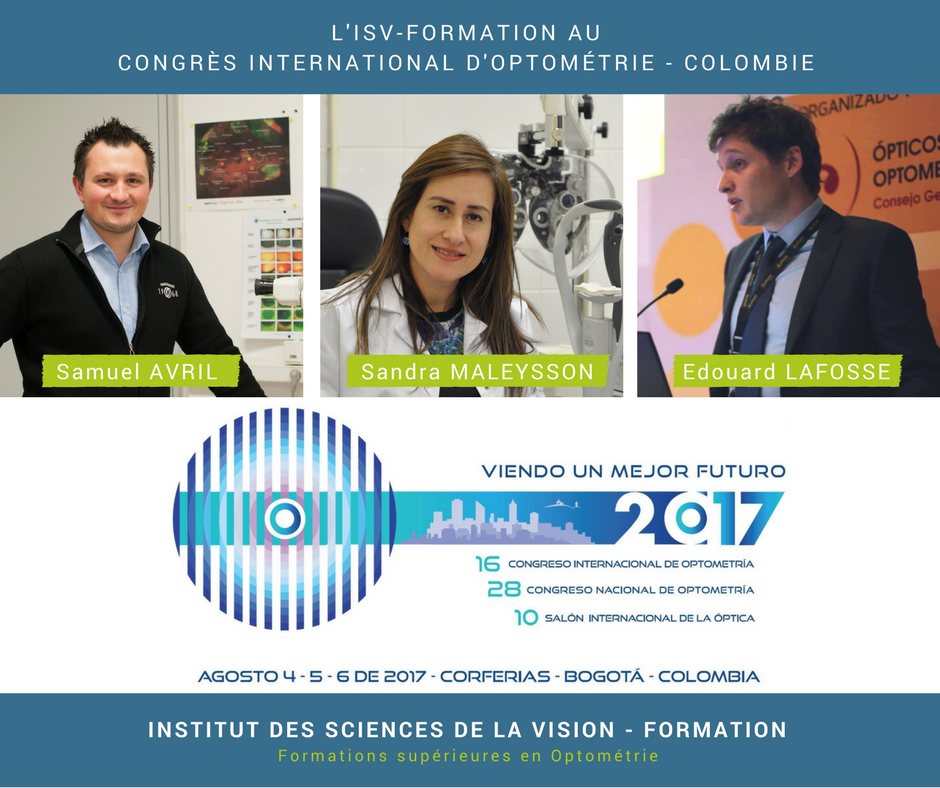 Des Optométristes Français au Congrès International d'Optométrie en Colombie