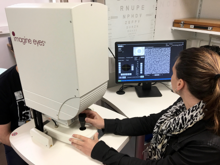 La recherche en optométrie, au cœur de l'activité du laboratoire à Orsay